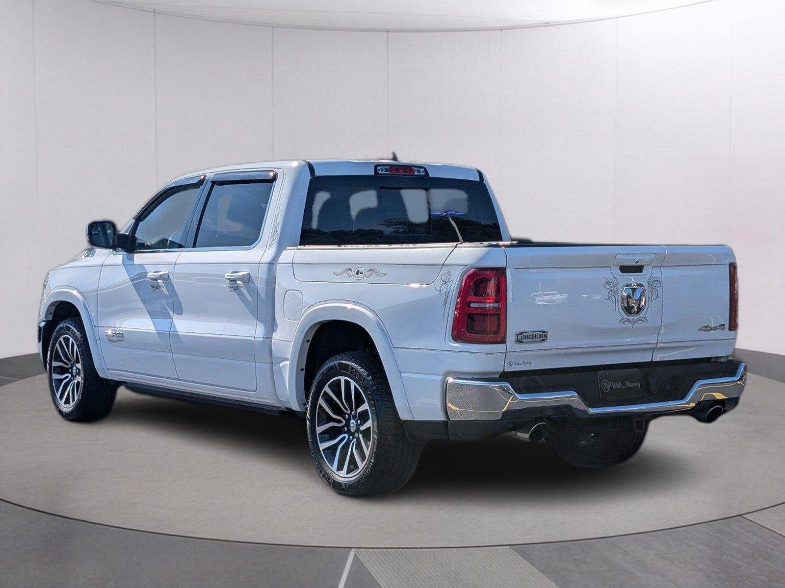 Used 2025 Bright White Clearcoat Ram Longhorn image 3