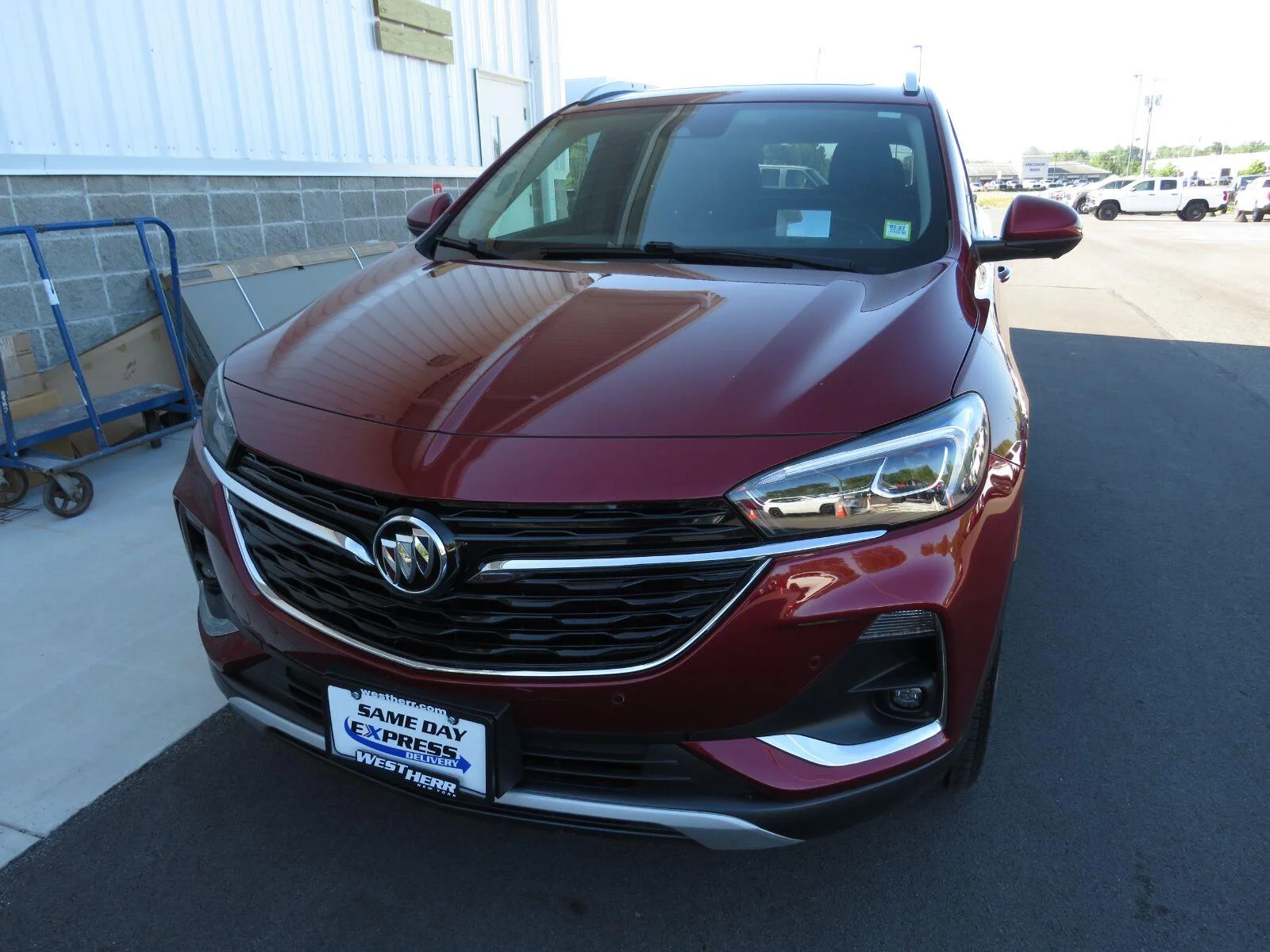 Used 2022 Cinnabar Metallic Buick Essence image 14