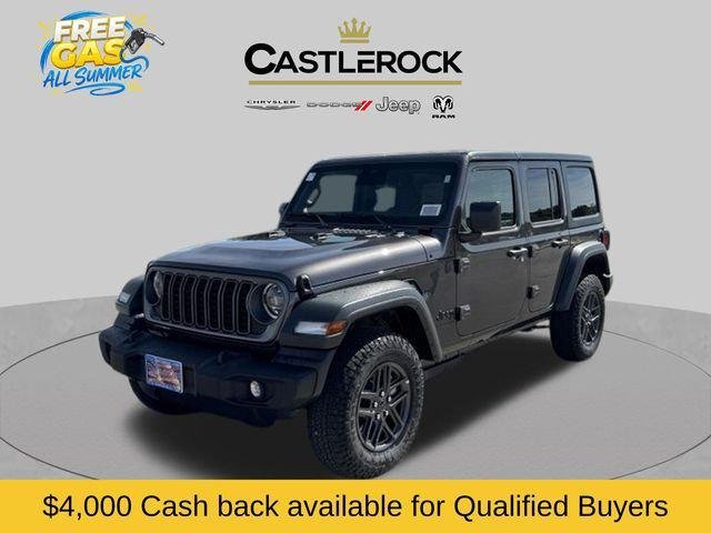 New 2026 Granite Crystal Metallic Clear-Coat Exterior Paint Jeep Sport S image 1