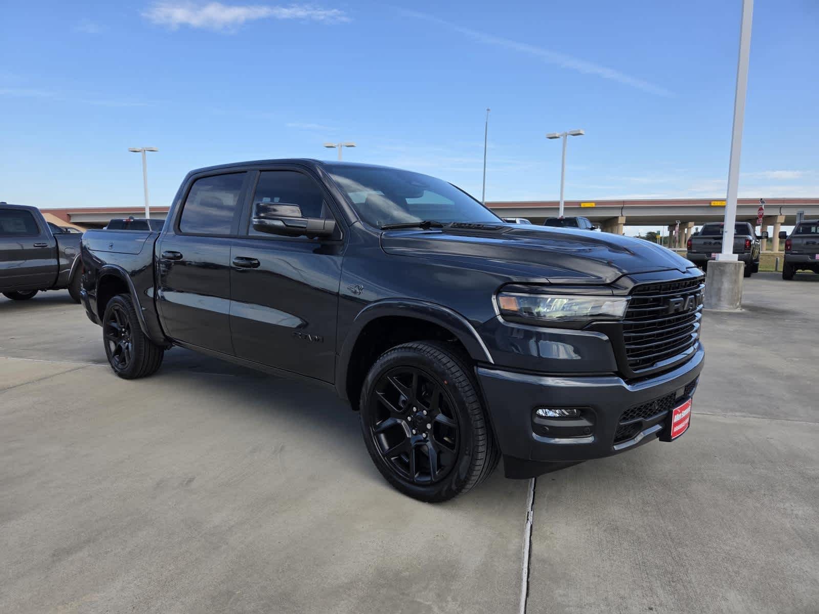 New 2027 Forged Blue Metallic Exterior Paint RAM Laramie image 7