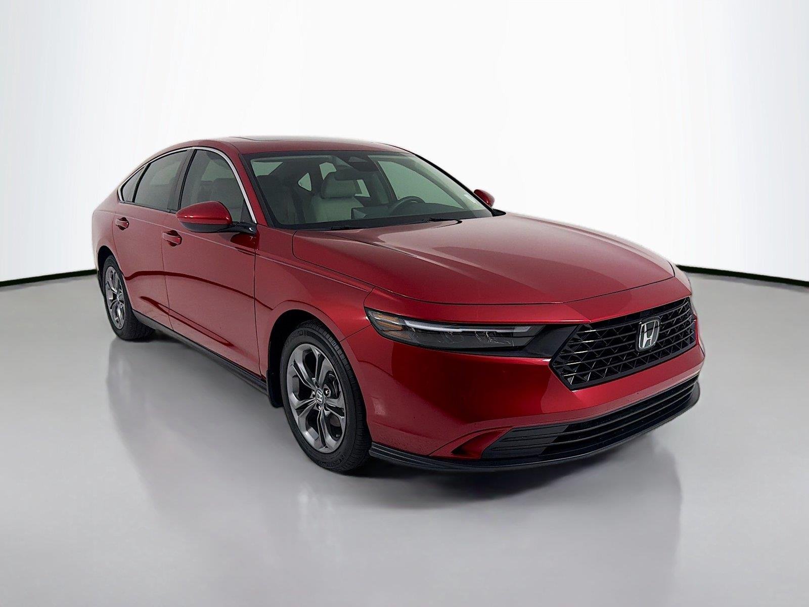 Used 2024 Radiant Red Metallic Honda EX image 24