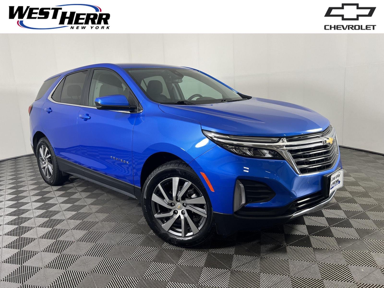 Used 2024 Riptide Blue Metallic Chevrolet LT image 1