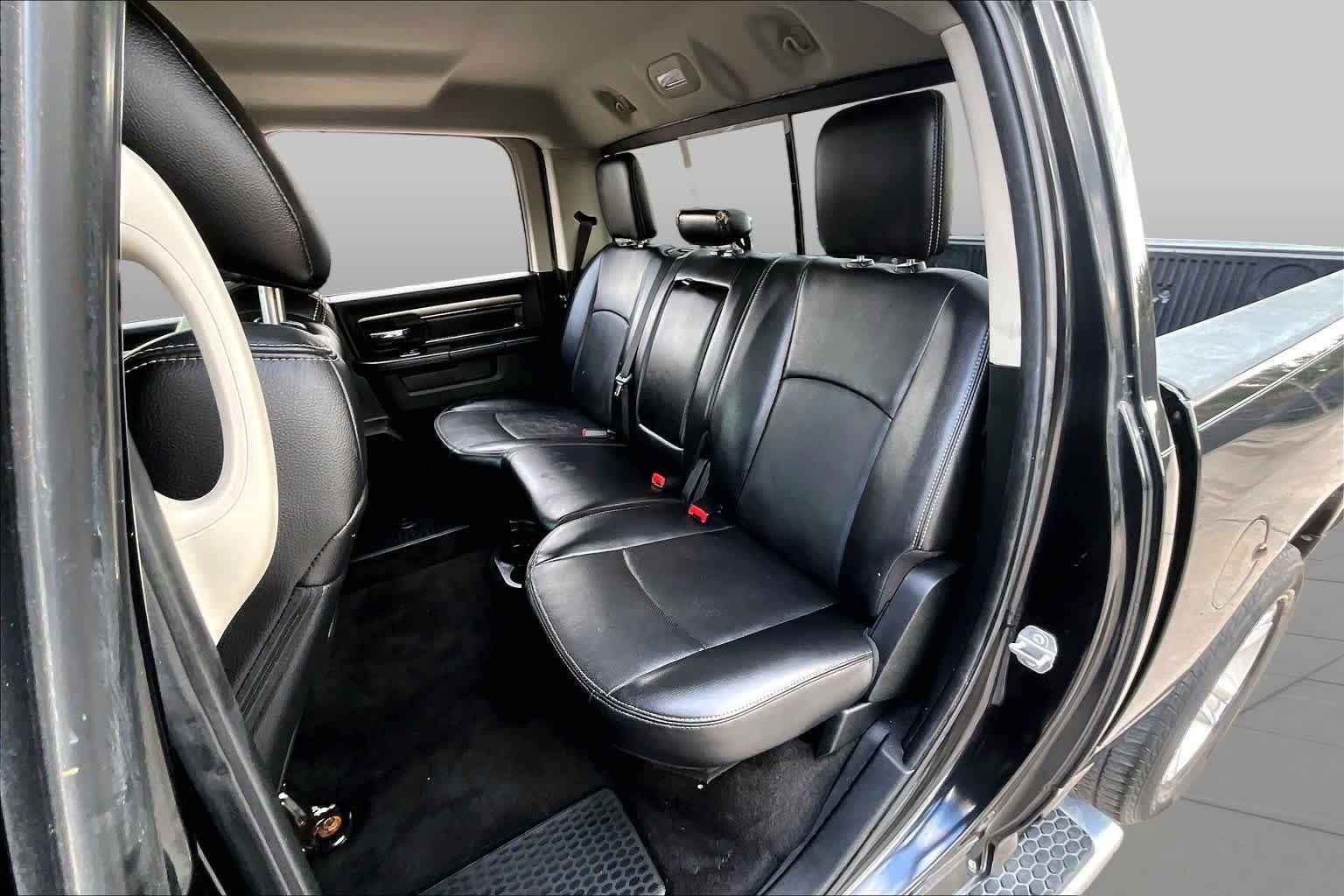 Used 2017 Brilliant Black Crystal Pearlcoat Ram Sport image 21