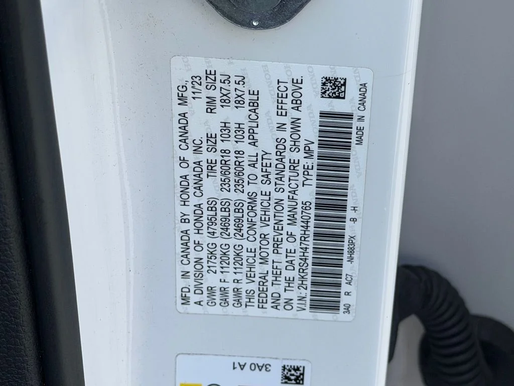 Used 2024 White Honda EX image 22