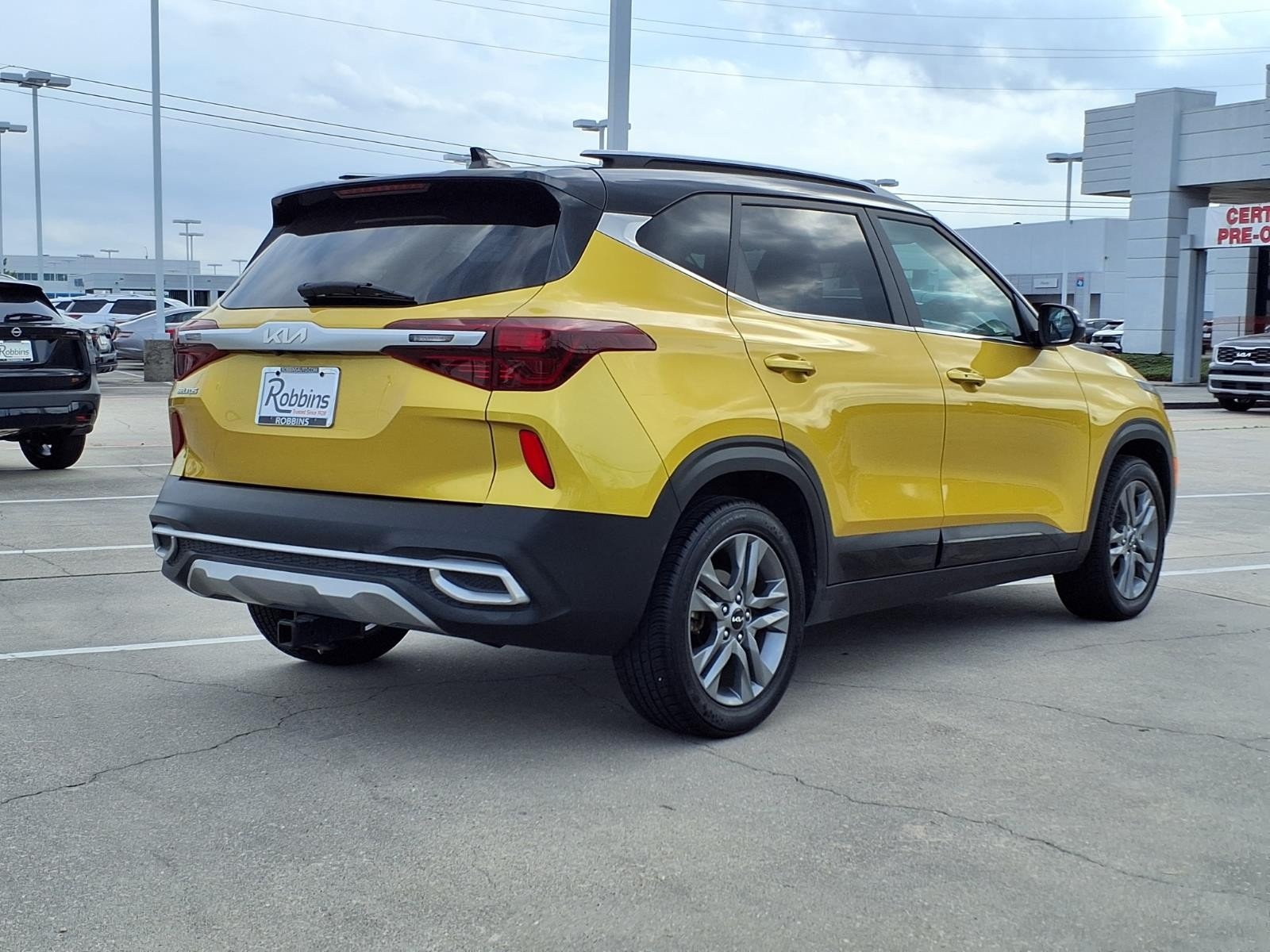 2022 Kia Seltos S Yellow at Group 1 GMC Buick South