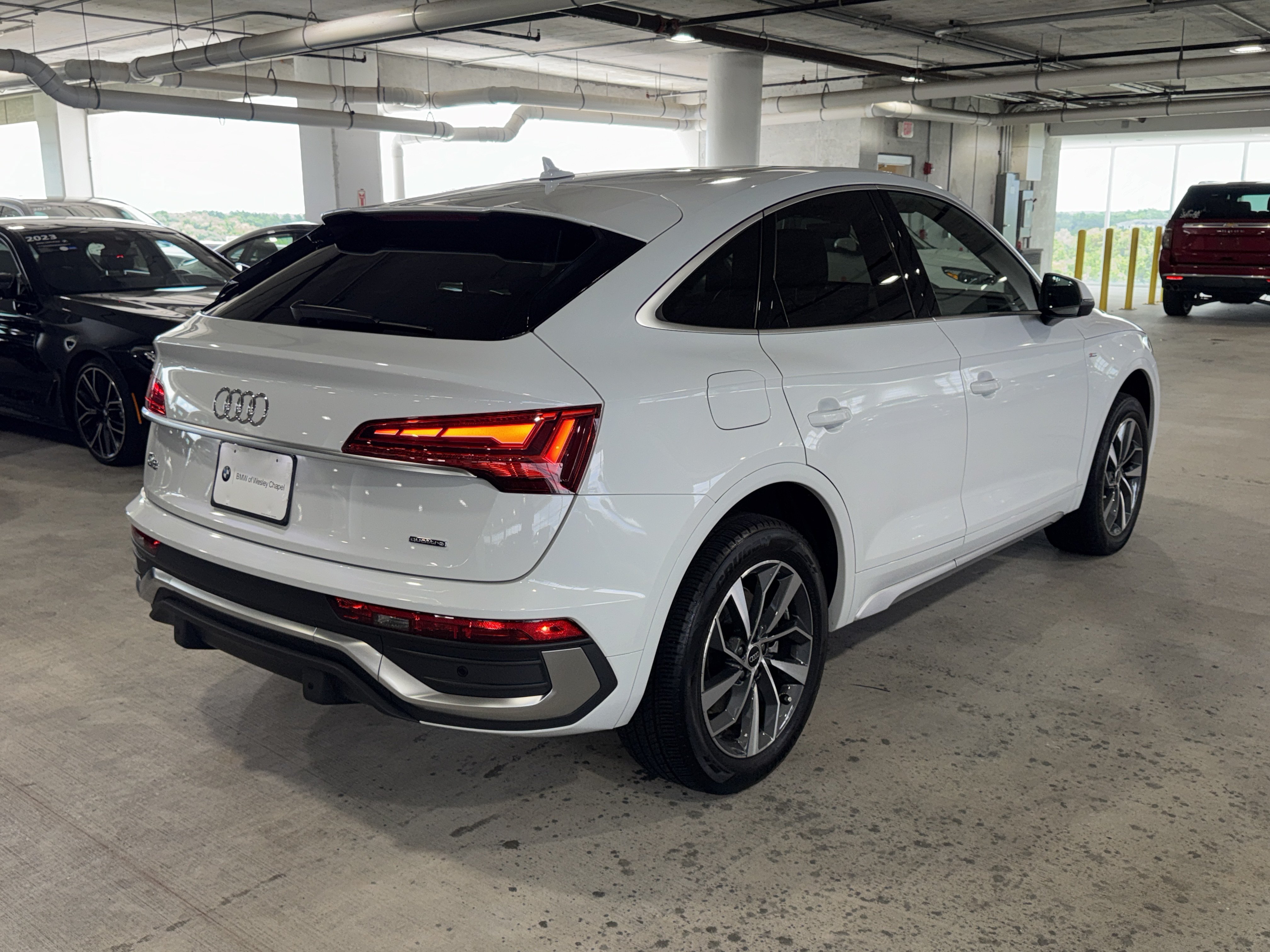 Used 2023 Glacier White Metallic Audi S line Premium Plus image 8