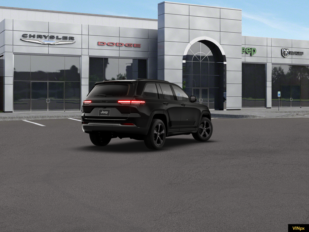 New 2026 Diamond Black Crystal Pearl-Coat Exterior Paint Jeep Limited image 6