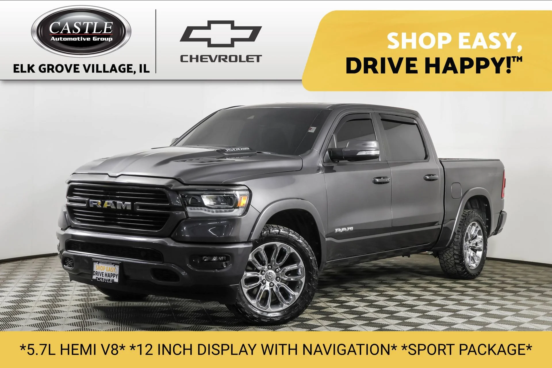 2022 RAM 1500 Laramie 4x4 Crew Cab 5'7's photo