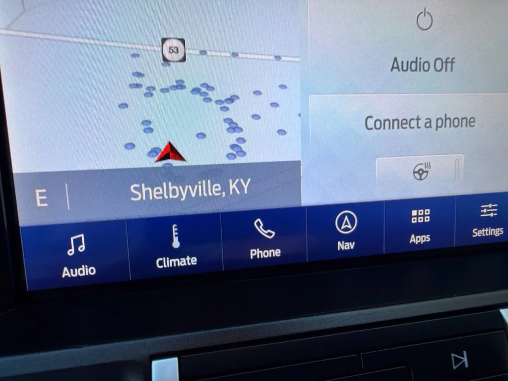 Used 2023 Atlas Blue Metallic Ford EcoBoost Premium image 14