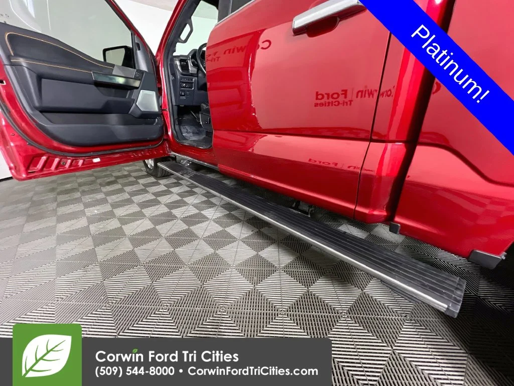 Used 2023 Rapid Red Metallic Tinted Clearcoat Ford Platinum image 32
