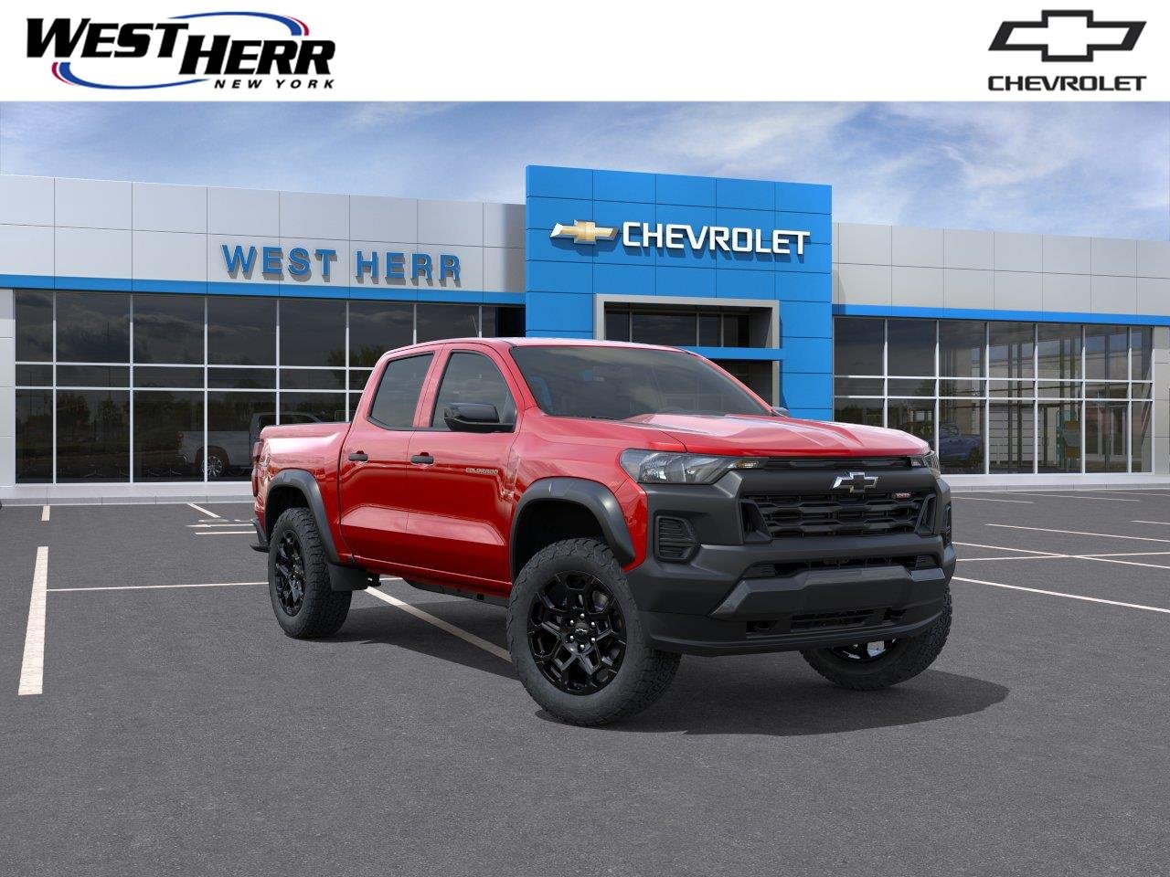 New 2026 Radiant Red Tintcoat Chevrolet Trail Boss image 1