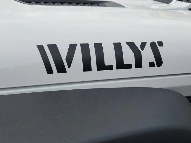 New 2026 Bright White Clear-Coat Exterior Paint Jeep Willys image 10