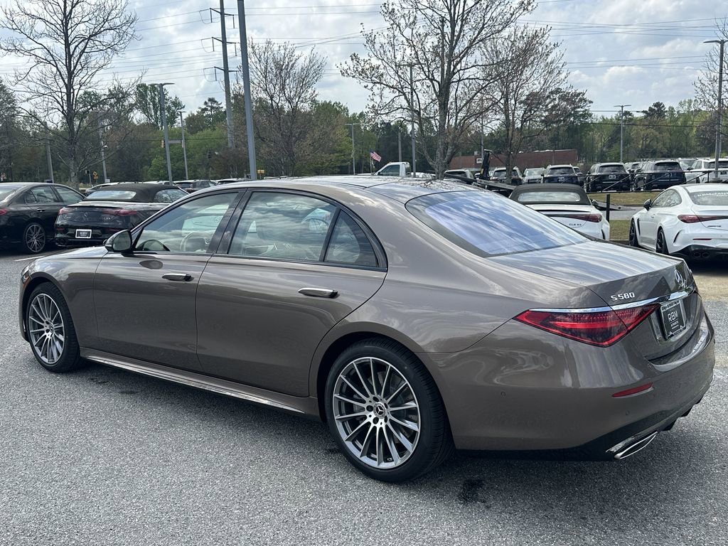 New 2026 Sonoran Brown Metallic Mercedes-Benz S 580 image 6
