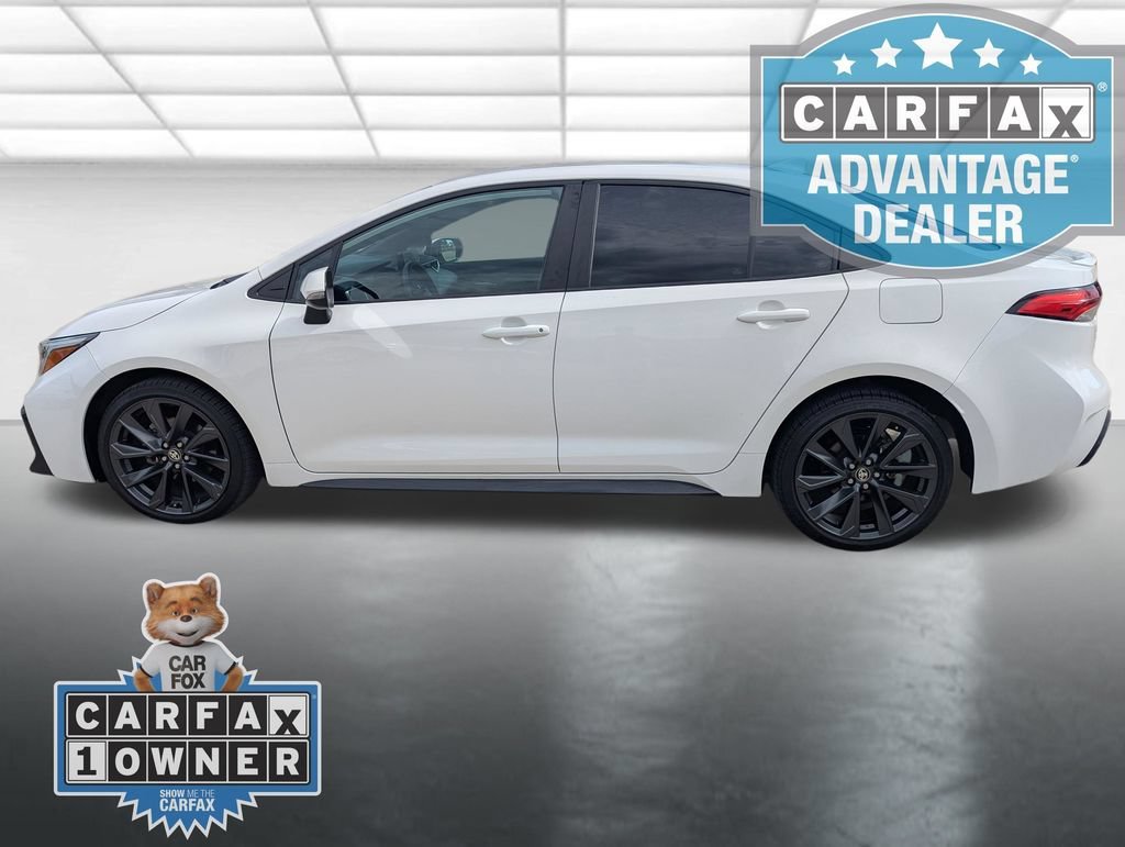 Used 2025 White Toyota SE image 23