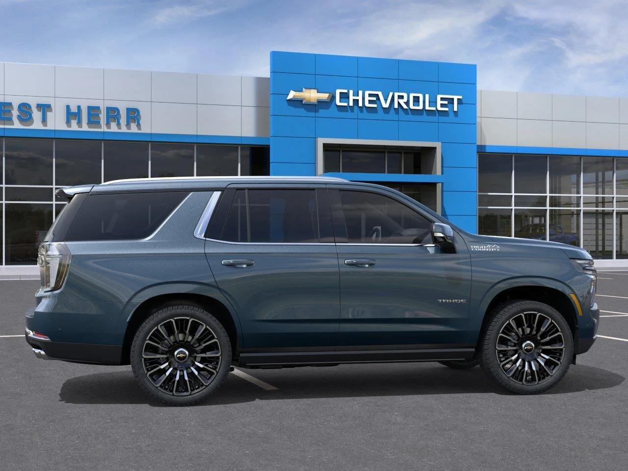 New 2026 Lakeshore Blue Metallic Chevrolet High Country image 5