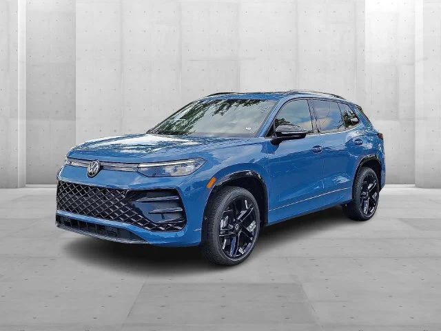 New 2026 Blue Volkswagen SE R-Line Black image 2