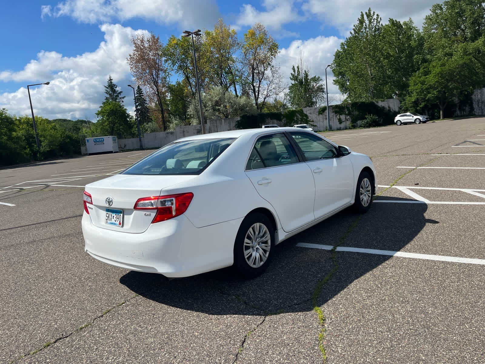 Used 2012 Super White Toyota LE image 13