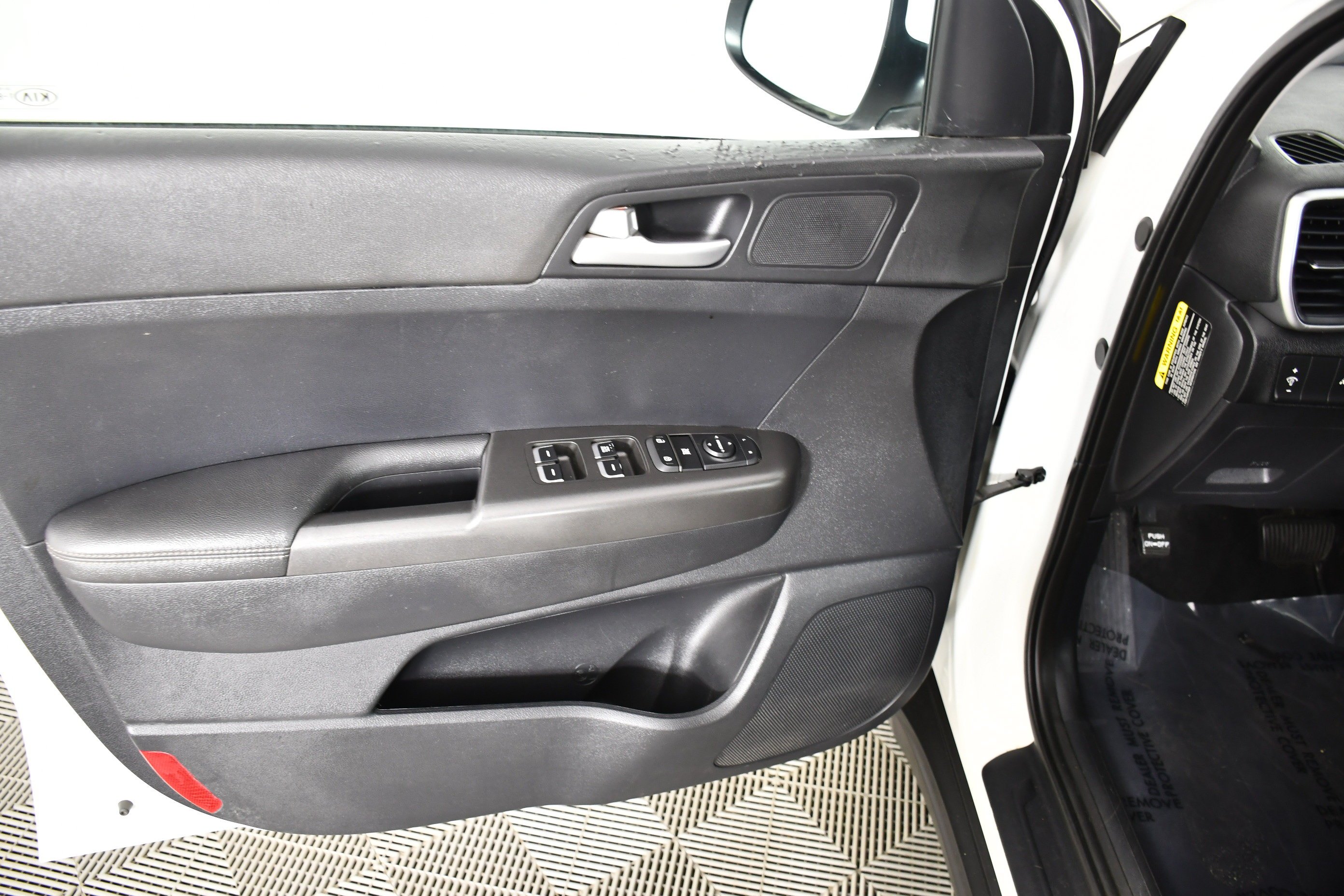 Used 2021 Clear White Kia LX image 34