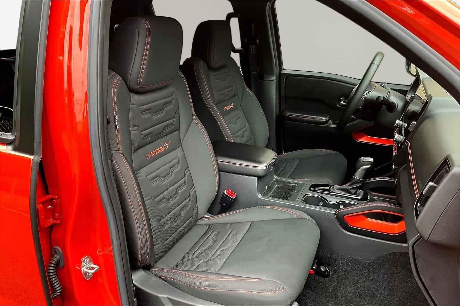 Used 2025 Afterburn Orange Nissan PRO-X image 17