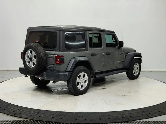 Used 2022 Gray Jeep Unlimited Sport S image 8