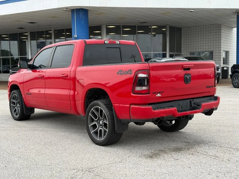 Used 2019 Flame Red Ram Sport 4x4 Crew Cab 5