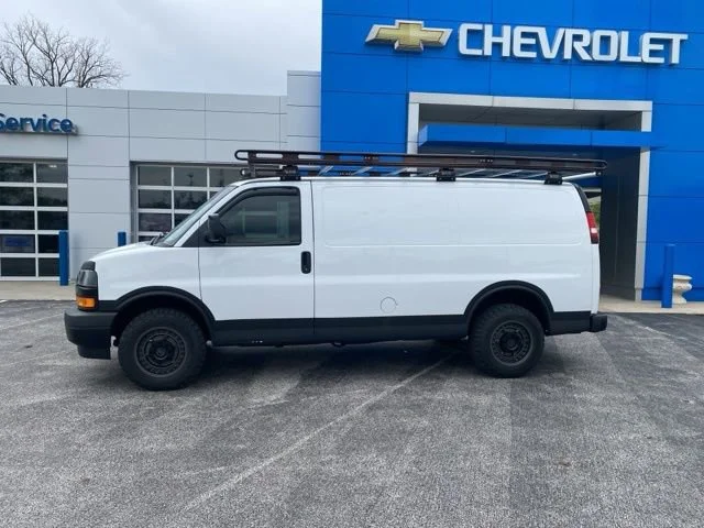 Used 2018 Chevrolet Express Cargo Work Van with VIN 1GCWGAFP7J1262335 for sale in Wabash, IN