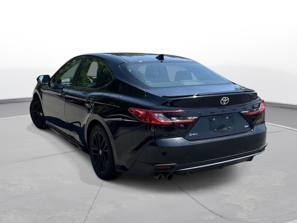 Used 2025 Midnight Black Metallic Toyota SE image 8