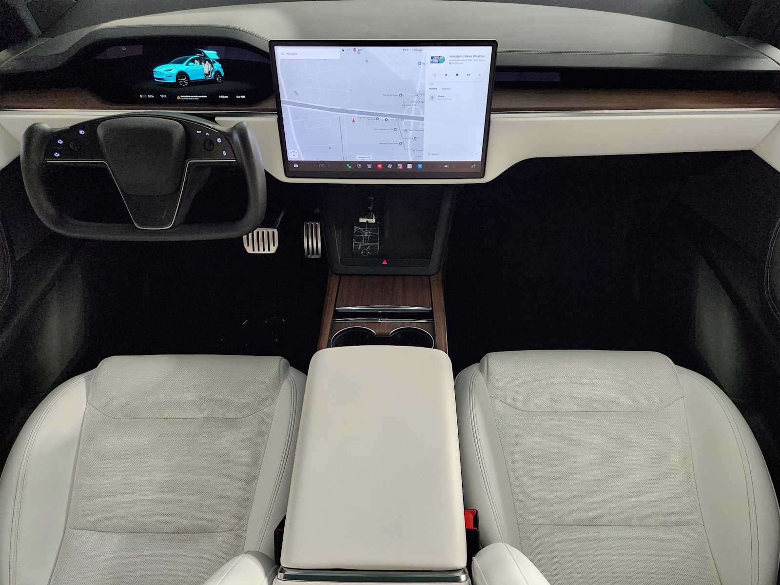 Used 2023 Pearl White Multi-Coat Tesla AWD image 4