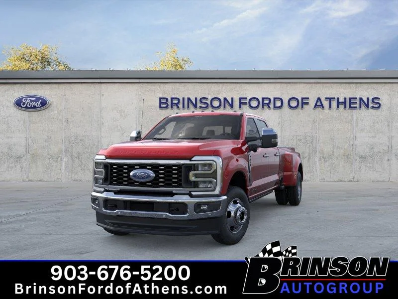 New 2026 Ruby Red Metallic Tinted Clearcoat Ford F-350® Lariat® image 2