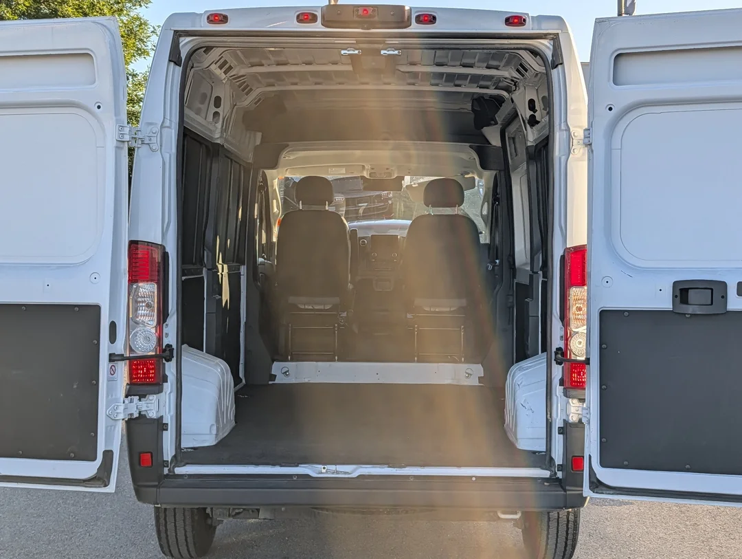 Certified Used 2025 White RAM Tradesman 136 HR - Convenience Grp - MOPAR Side Wall Paneling - Cargo Partition image 25