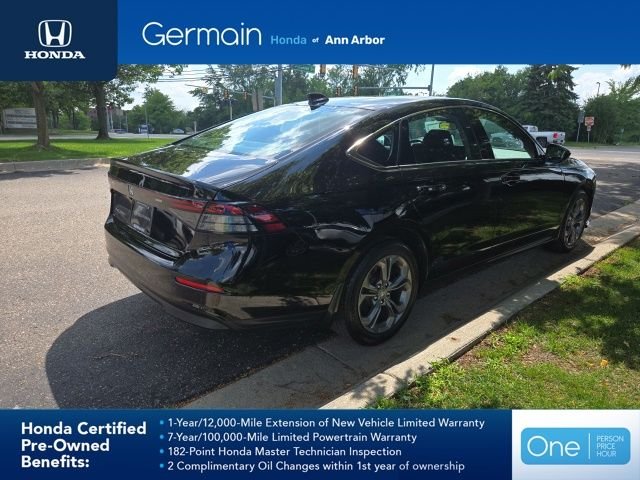 Used 2024 Crystal Black Pearl Honda 1.5T EX image 7