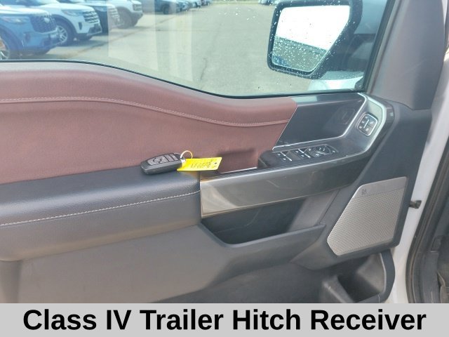 Used 2022 White Metallic Ford Lariat image 22