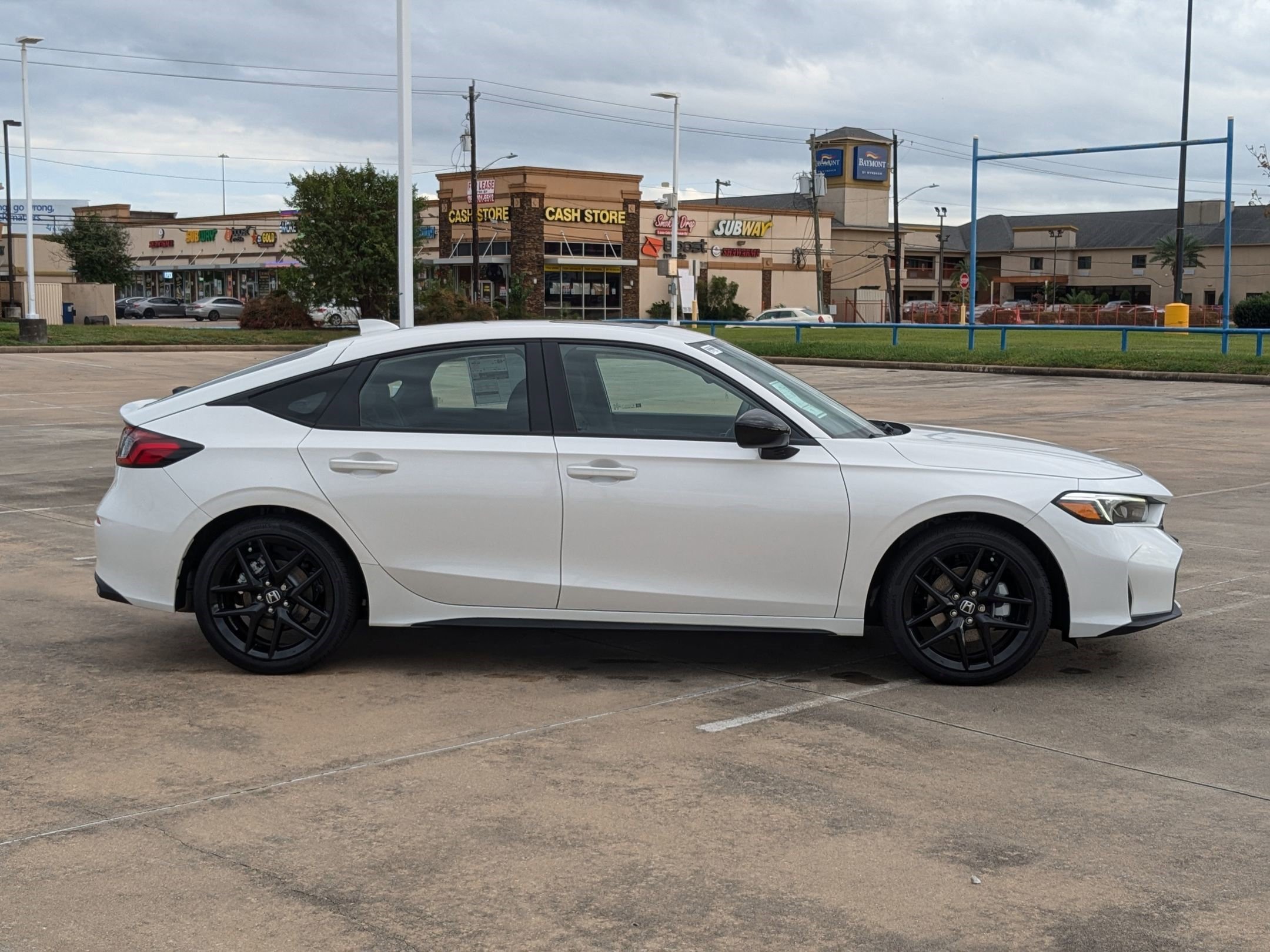 New 2026 Platinum White Pearl Honda Sport image 3