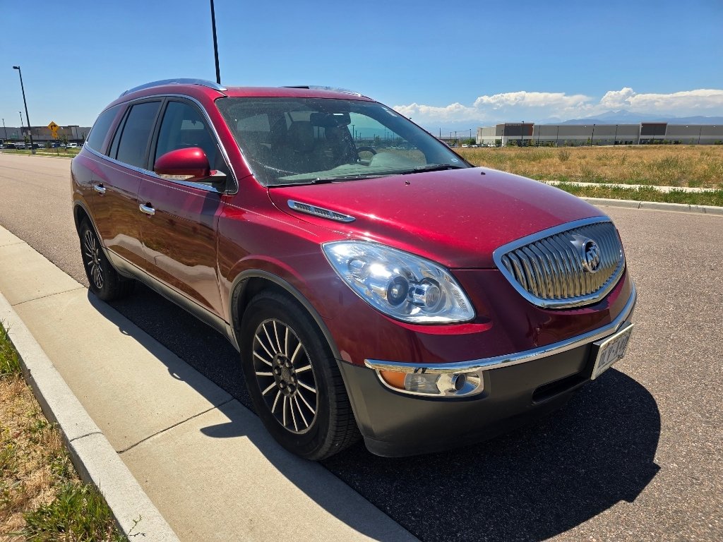 Used 2010 Red Jewel Tintcoat Buick CXL w/1XL image 7