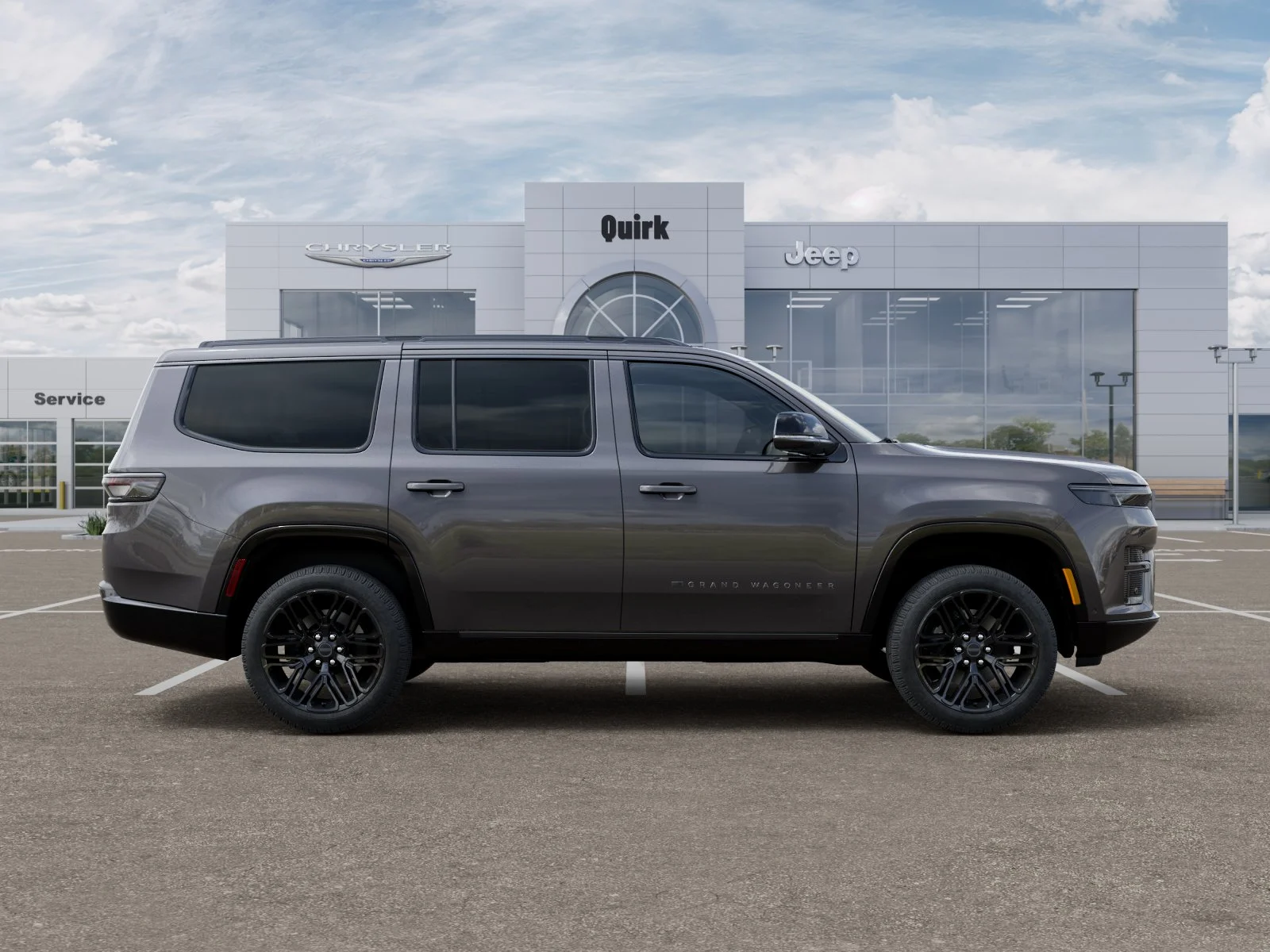 New 2026 Baltic-Gray Metallic Clear-Coat Exterior Paint Jeep Limited Reserve image 47