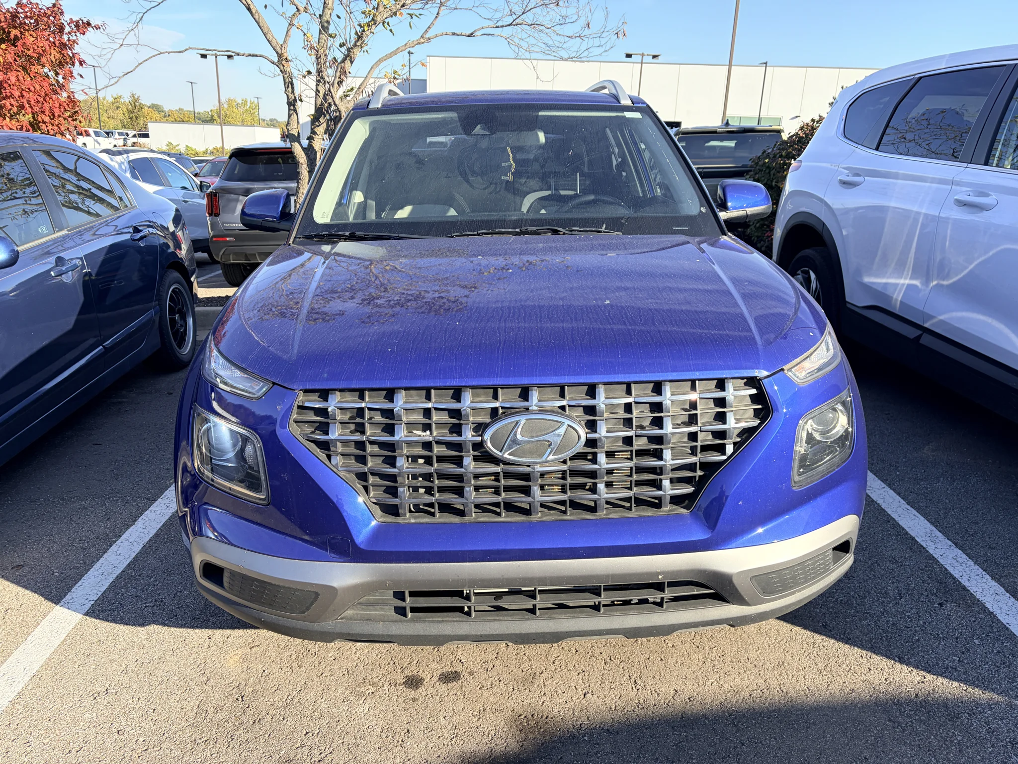 Used 2020 Intense Blue Hyundai SEL image 8