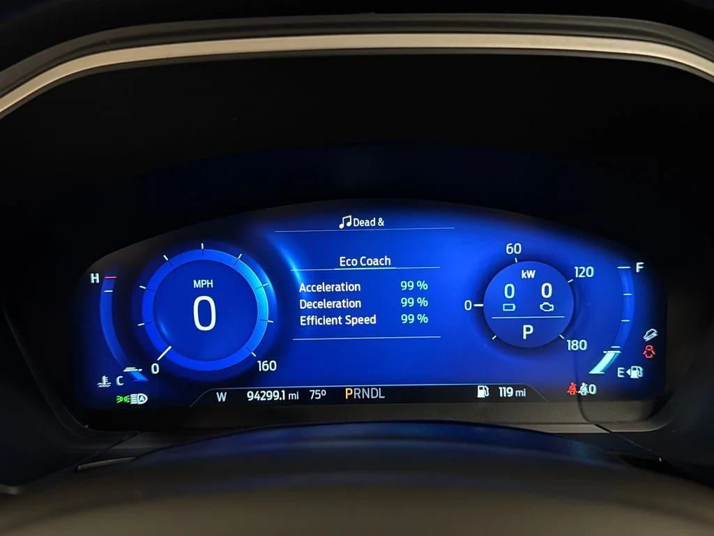 Certified Used 2020 White Ford SE Sport Hybrid image 23