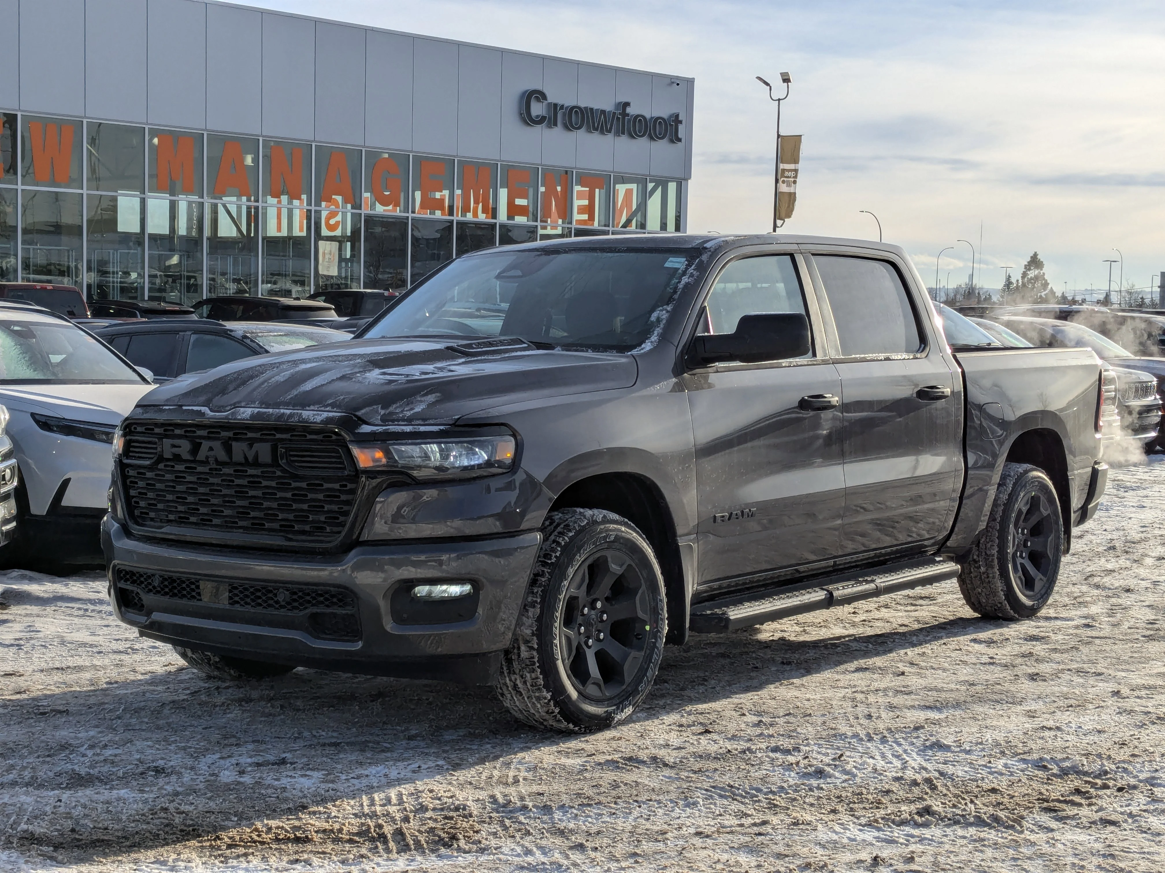 New 2026 Grey RAM Express - - Hurricane Turbo - Sport Hood - Black Side Steps - Remote Start & tons more! image 4