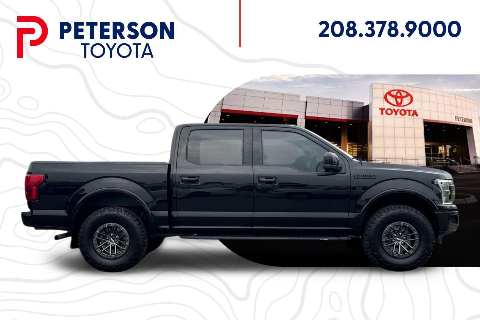 Used 2020 Black Ford Lariat image 2