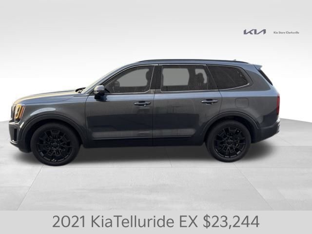 Certified Used 2021 Grey Kia EX image 5