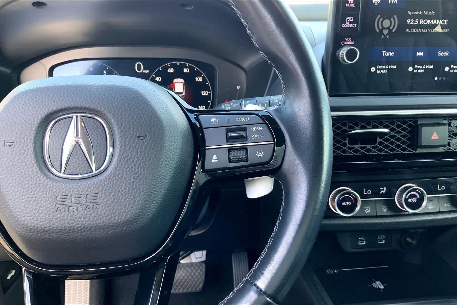 Certified Used 2025 Crystal Black Pearl Acura FWD image 25