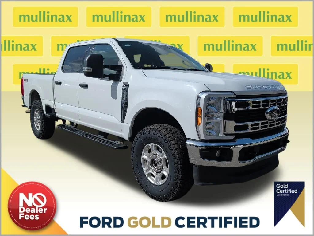 Certified Used 2025 White Ford XLT image 1
