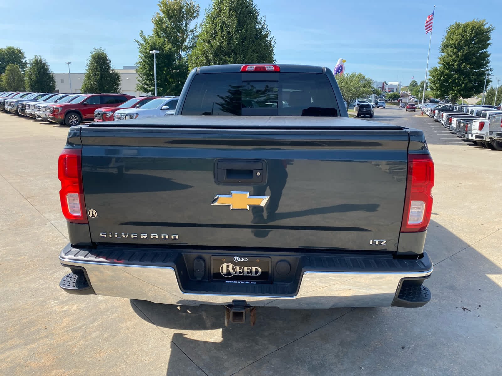 Used 2017 GRAPHITE METALLIC Chevrolet LTZ image 4