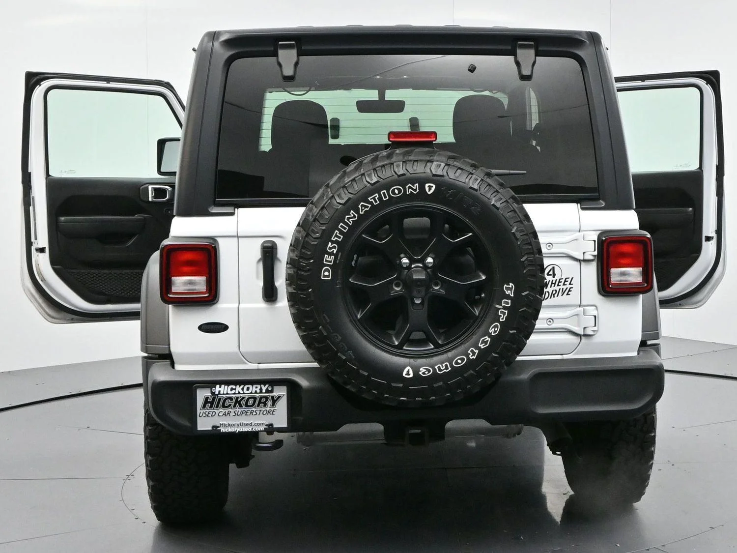 Used 2022 Bright White Clearcoat Jeep Willys image 39