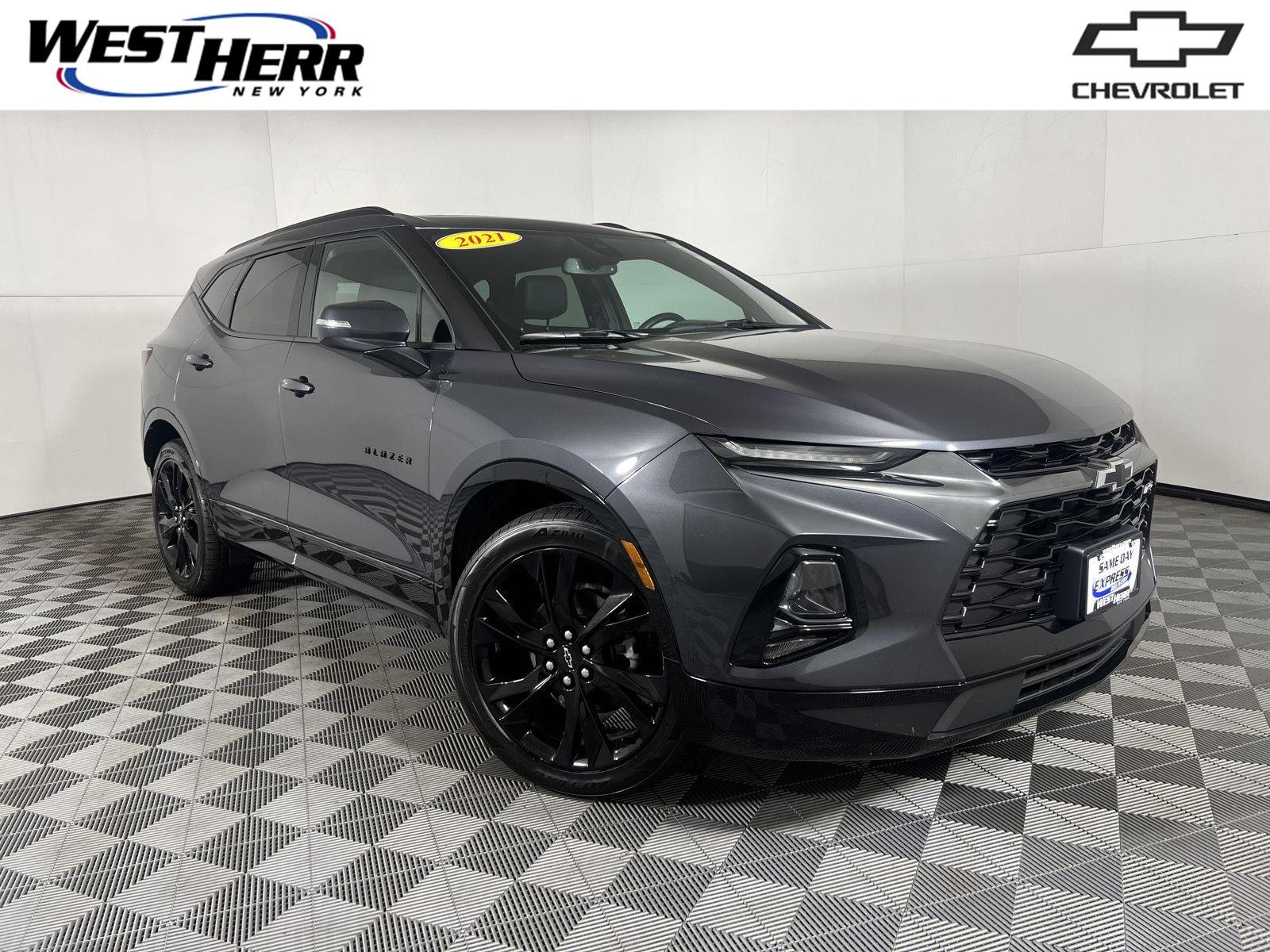 Used 2021 Iron Gray Metallic Chevrolet RS image 1