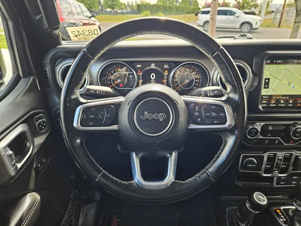Used 2020 Black Clearcoat Jeep Overland image 14