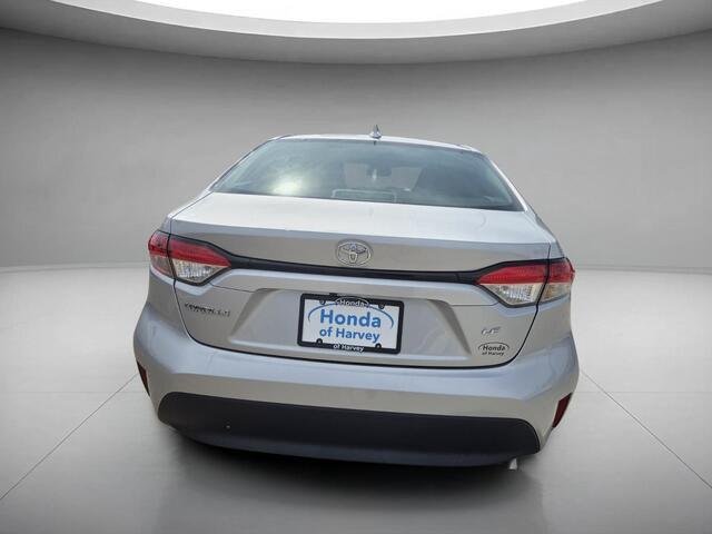 Used 2023 Classic Silver Metallic Toyota LE image 4