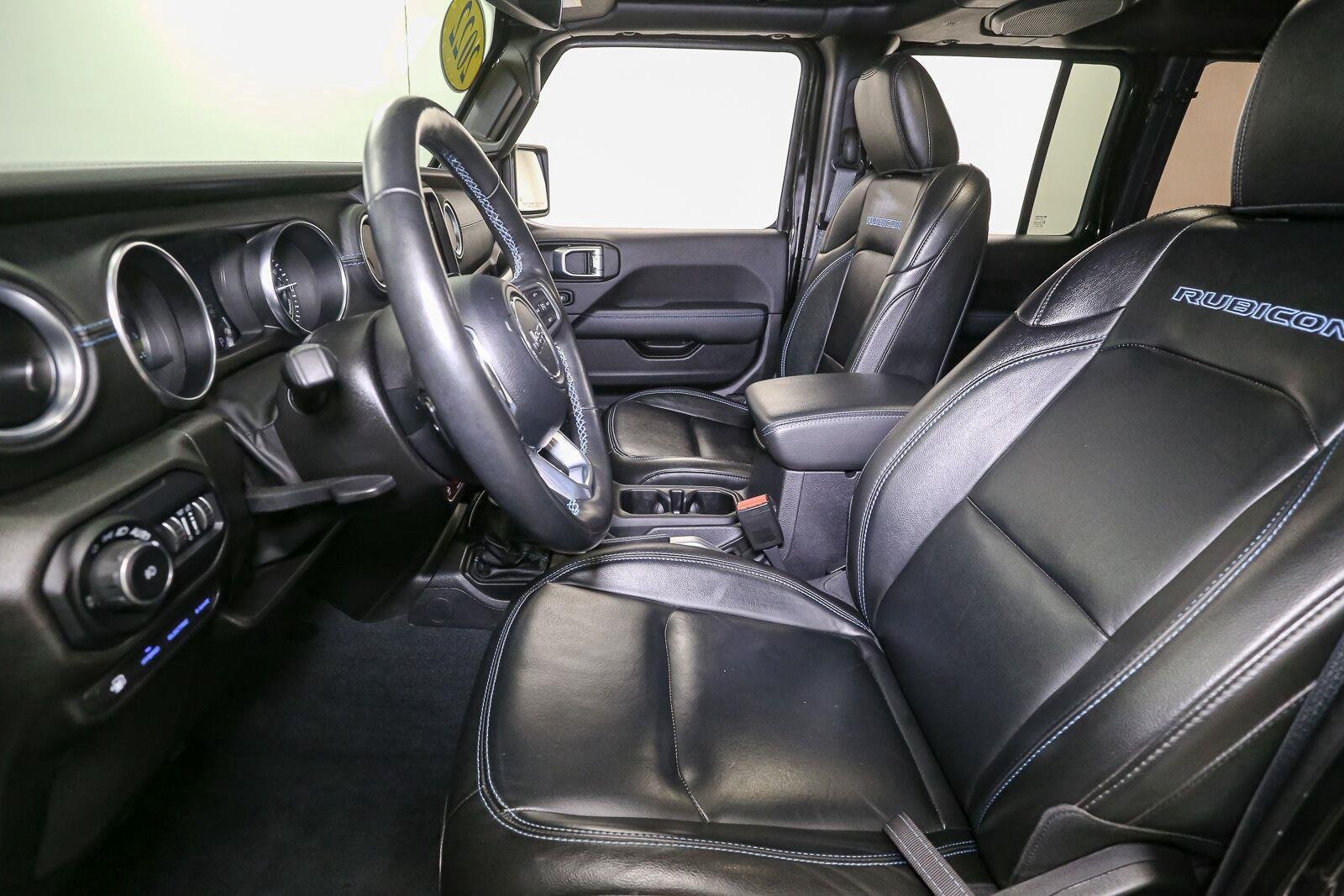 Used 2022 Black Clearcoat Jeep Unlimited Rubicon image 45