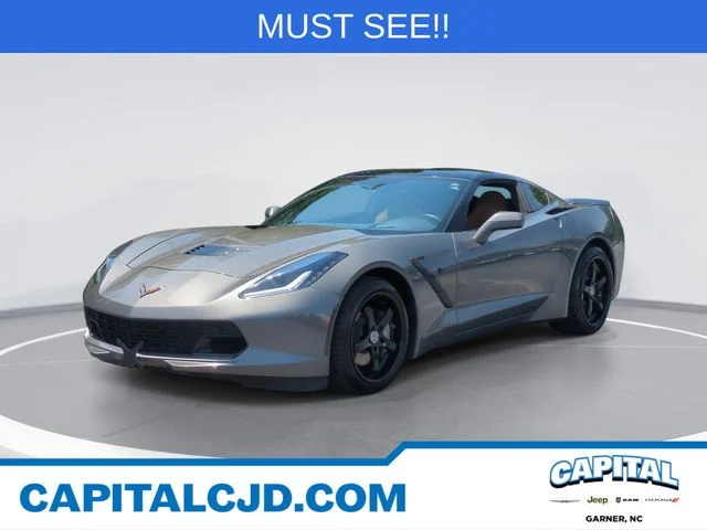 Used 2015 Gray Chevrolet Stingray image 1