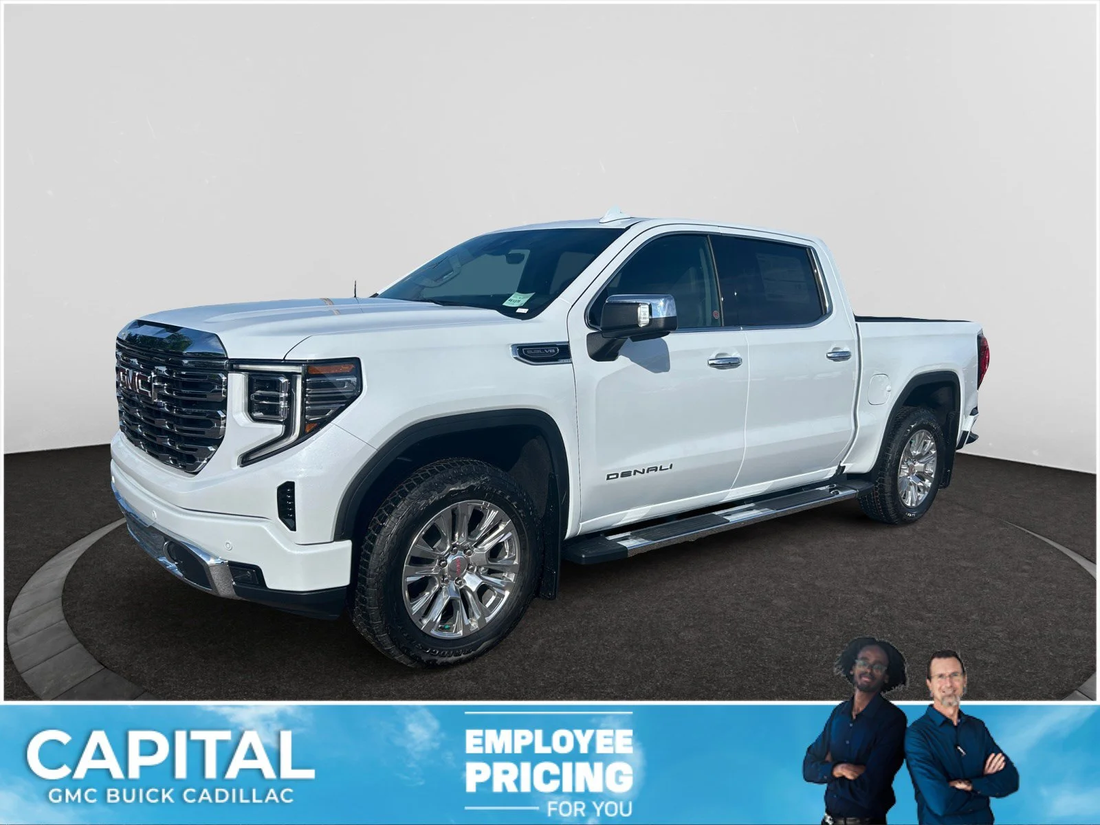 New 2026 Glacier White Tricoat GMC Denali image 1